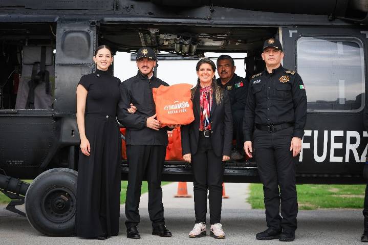 Envía Nuevo León ayuda a Veracruz en el Black Hawk