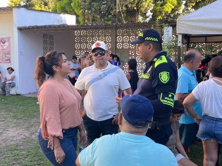 La Policía Nacional lleva alegría e inclusión a personas en condición de discapacidad en Melgar