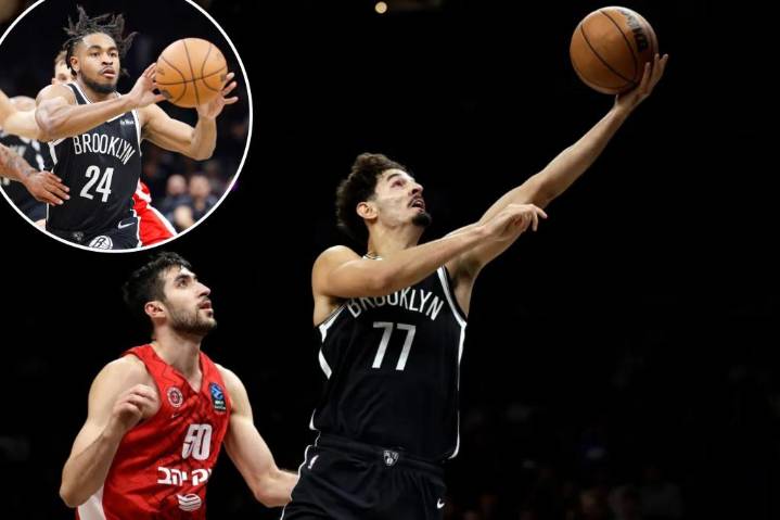 Nets give peek at potential starting five in lopsided preseason win
