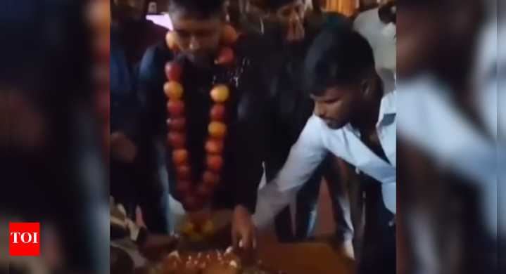 Watch: Rowdy celebrates birthday inside Bengaluru central prison; video of him cutting cake goes viral