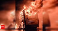 Smartphone consignment may have intensified bus fire