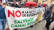 Alrededor de 5.000 personas llenan Jaca para reclamar "una montaña digna"