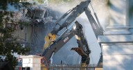 Demolition of the White House's East Wing facade starts for Trump's ballroom project