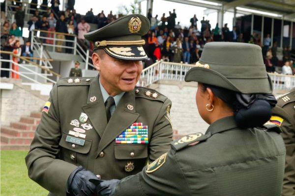 Brigadier General William Oswaldo Rincón Zambrano asume como nuevo director de la Policía Nacional