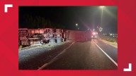 Smith County firefighters responding to major crash on I