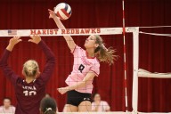Volleyball: Taylor Berg helps spark Marist past Loyola