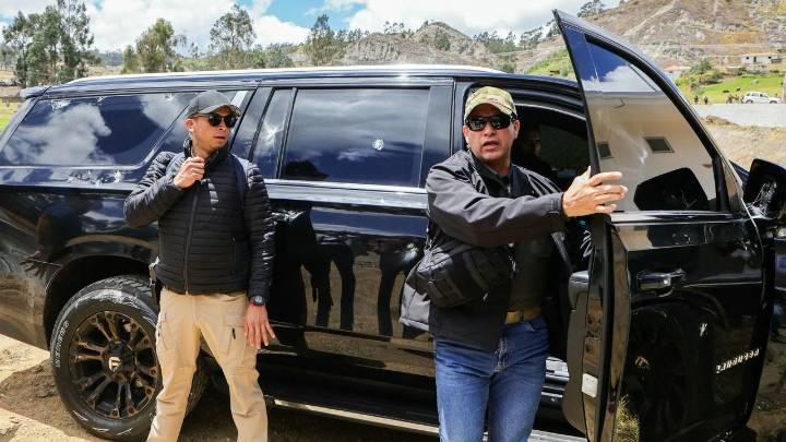 Surge nueva información sobre el atentado contra la caravana del presidente Daniel Noboa en Ecuador; esto es lo que se sabe