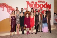 Adam Brody and Leighton Meester Go Glam for 'Nobody Wants This' Premiere