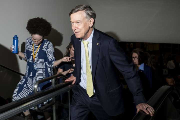 John Hickenlooper on what it would take to get his vote to end the federal government’s shutdown