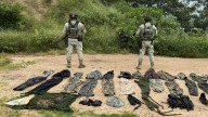 Ejército asegura droga, armas y campamentos irregulares en operativos en Sinaloa