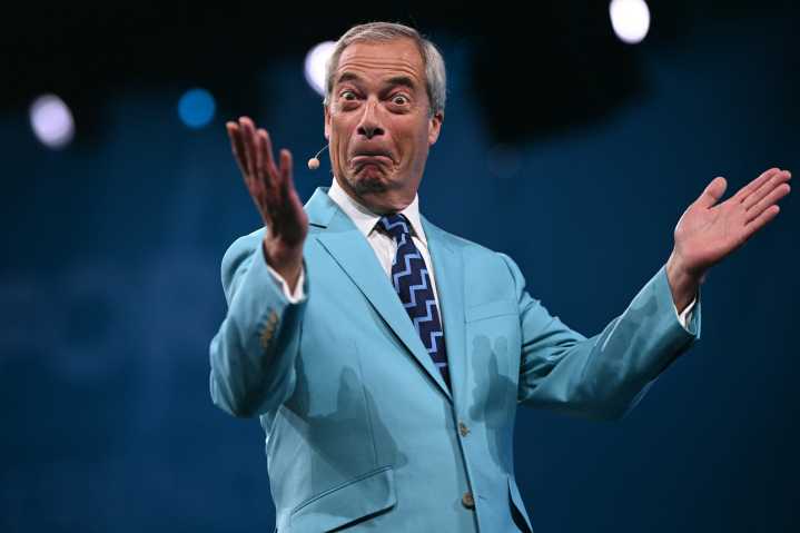 Every time Farage was brought up at Labour conference