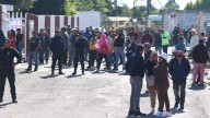 Frenan habitantes de Xoxtla perforación de pozo del Bienestar en unidad deportiva