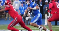 No. 15 BYU edges No. 23 Utah 24-21 for third straight Holy War victory