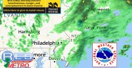 Nor’easter Impacts NJ with Heavy Rain, Strong Winds on Columbus Day