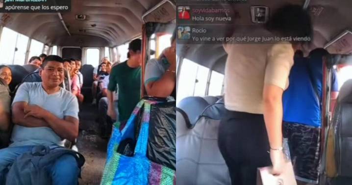 Conductor peruano cumple reto viral en TikTok y baja a todos sus pasajeros