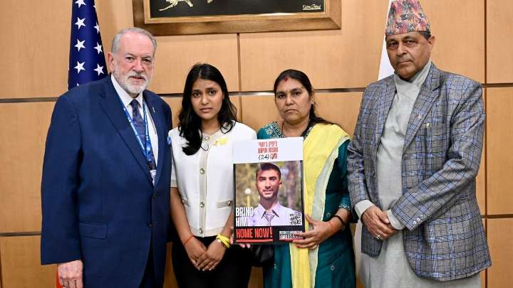 Family of only Hindu captured by Hamas clings to hope as new video emerges