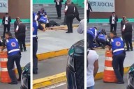 Menor de edad balea a abogado frente a juzgados en la colonia Doctores, en Ciudad de México