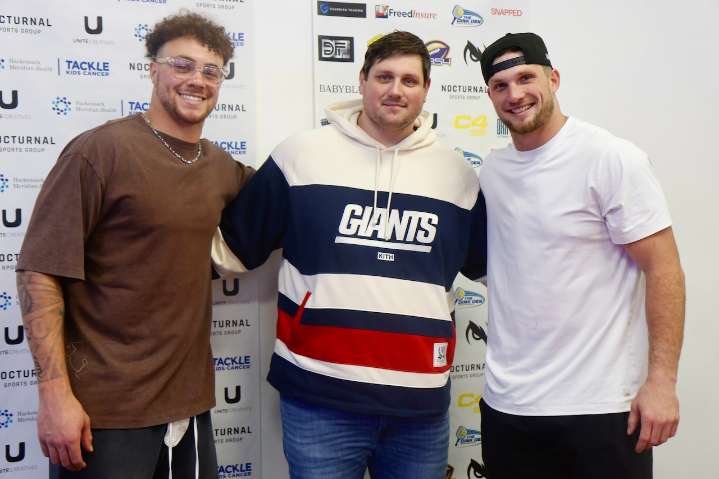 Giants tight ends Theo Johnson and Daniel Bellinger host fundraiser at local pickleball hotspot