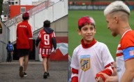 Thiago, el hincha de Estudiantes que se volvió viral, conoció a los jugadores y entró con Ascacibar a UNO