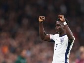 Saka lights up England's confident friendly win over Wales
