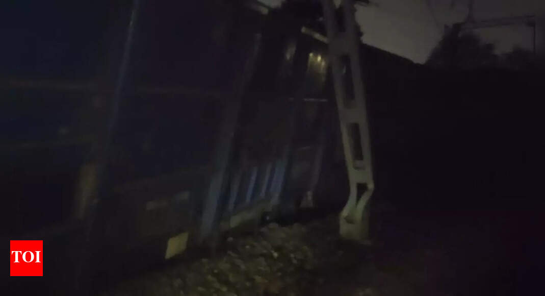 Goods train derails in Mathura; Delhi to Agra, Jhansi routes suspended; rescue teams on way