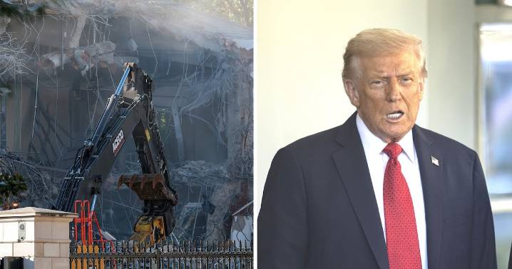 Devastating Poll Reveals How Much Americans Hate Trump’s White House Teardown