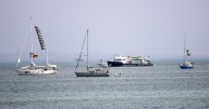 Activists say Israel's navy has begun intercepting a Gaza