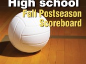 2025 high school state tournament scores for Oct. 15