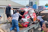 Piloto de TN volcó con su auto de competición y dio siete tumbos: fotos y videos