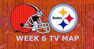 Cleveland Browns vs. Pittsburgh Steelers: Week 6 TV Map