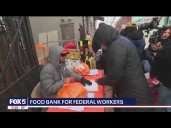 Food bank in Queens for federal workers missing paychecks