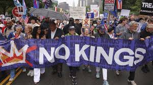 Protestas “No Kings”: millones de personas marchan en todo EE. UU. contra Donald Trump