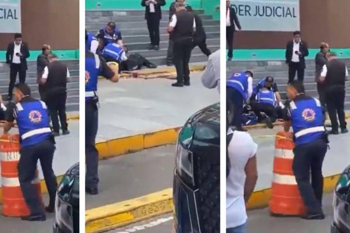 Menor de edad balea a abogado frente a juzgados en la colonia Doctores, en Ciudad de México