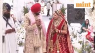 Cricketer Abhishek Sharma's sister, Komal, marries businessman Lovish Oberoi