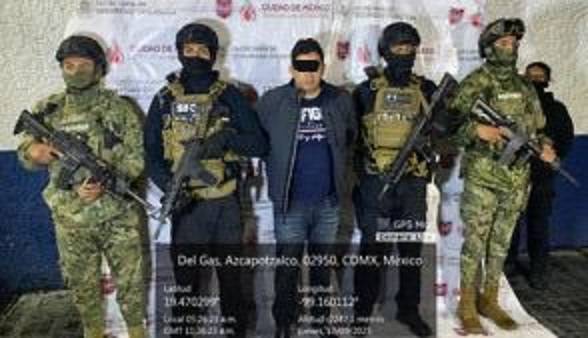 Marina asegura drogas, armas y vehículos en CDMX; detienen a 4