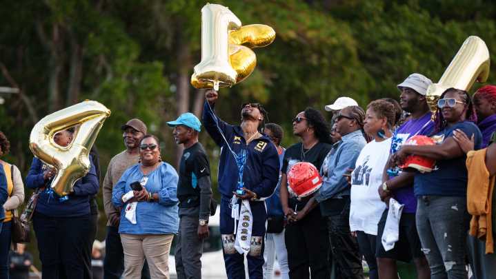 E.E. Smith football returns to field in honor of fallen teammates
