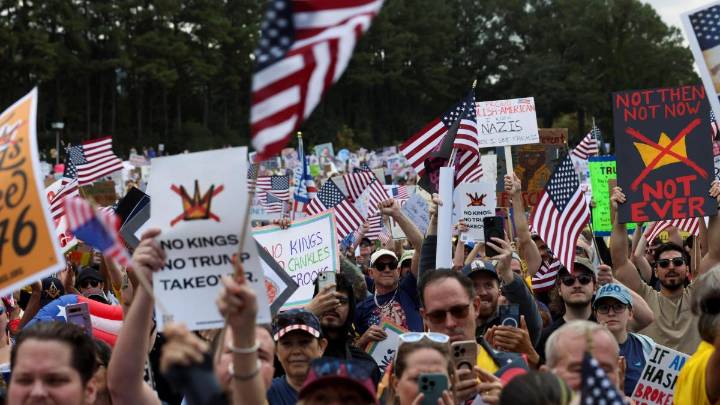 Millones de estadounidenses rechazan el autoritarismo de Trump en las calles de los 50 estados