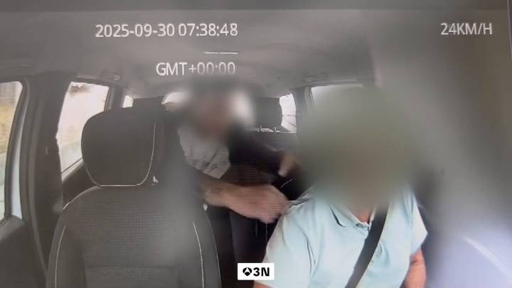 Vídeo: Detenido tras amenazar con un cuchillo a un taxista en Las Palmas de Gran Canaria
