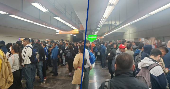 Trenes de las Líneas 7 y B del Metro CDMX se detienen en cada estación: ‘Mejor salgan con tiempo’