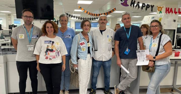 La huelga de técnicos en Málaga paraliza miles de pruebas diagnósticas: "Somos personal esencial"