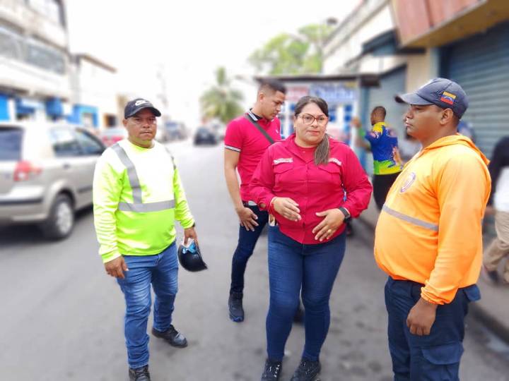 Alcaldía de Maturín reubica comerciantes informales de la calle Girardot