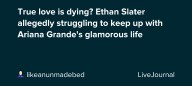 True love is dying? Ethan Slater allegedly struggling to keep up with Ariana Grande's glamorous life: ohnotheydidnt