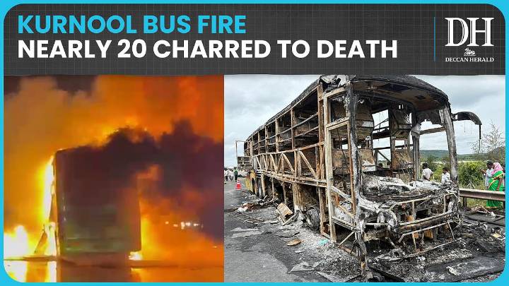 Watch | 20 killed in Kurnool bus tragedy, probe initiated