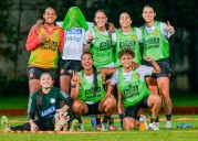 Primer entrenamiento de la Selección Colombia Femenina para la Conmebol Liga de Naciones