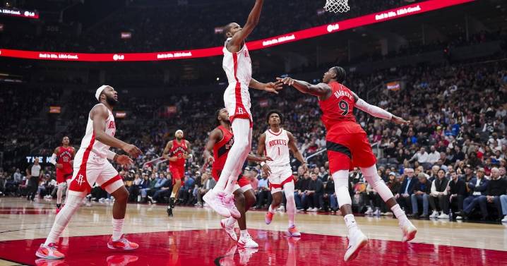 NBA: Kevin Durant's 31 points leads Houston Rockets past Toronto Raptors 139