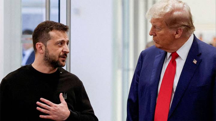 Zelenski y Trump hablan sobre los ataques rusos contra el sistema energético de Ucrania