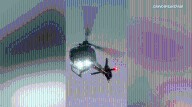 Medical helicopter crashes onto busy California highway