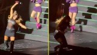 Catherine Fulop sufrió estrepitosa caída durante un show y ahora deberá someterse a cirugía: "El dolor es terrible"