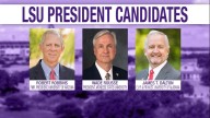 Who's in? Who's out? LSU search committee names three finalists for vacant president's position