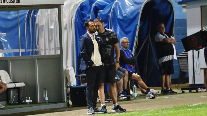 Dani Vidal, tras la eliminación de la Copa del Rey del Avilés: "Es un palo caer aquí"